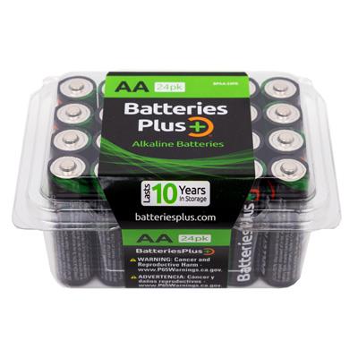 High-Performance Long-Lasting AA Alkaline Batteries Plus 24-Pack for Devices