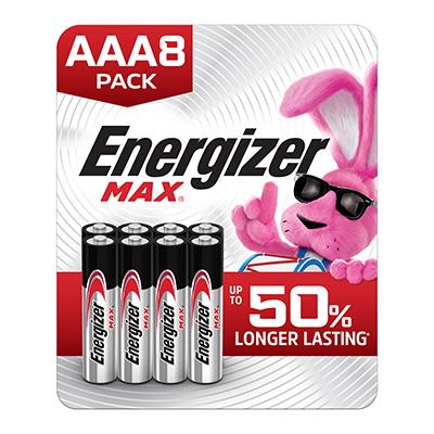 Energizer Max AAA Alkaline Batteries 8-Pack: Long-Lasting, Leak-Protected, Eco-Friendly Power