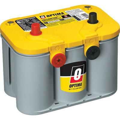 Optima Yellow Top Dual Purpose AGM Battery 750CCA Group 34/78 Heavy-Duty Performance