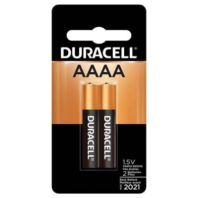 Duracell Ultra AAAA 1.5V Alkaline Batteries: Reliable Long-Lasting Power (2-Pack)