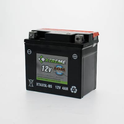 Xtreme 5L-BS 12V 70CCA AGM Powersport Battery: Spill-Proof, Vibration Resistant