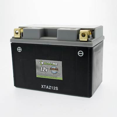 Xtreme Z12S 12V 210CCA AGM Powersport Battery: Spill-Proof, Vibration-Resistant