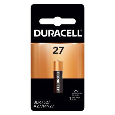Duracell Coppertop 12V A27 Alkaline Battery: Long-Lasting, Dependable Power for Devices