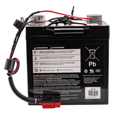 Duracell Ultra 12V 55AH AGM SLA Deep Cycle Medical Battery