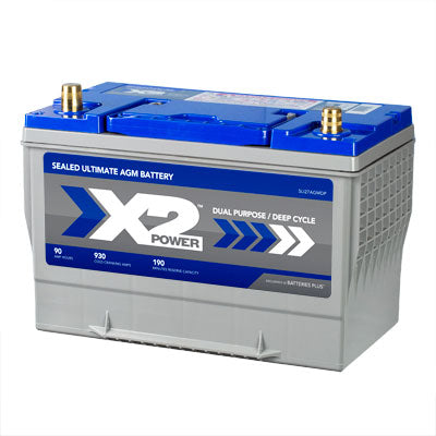 X2Power Group 27 930CCA Premium AGM Car Truck Battery Ultimate Power