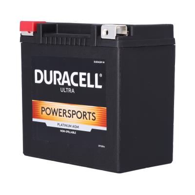 Duracell Ultra 14-BS 12V 220CCA AGM Powersport Battery ATV Motorcycle