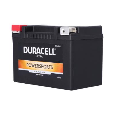 Duracell Ultra 9-BS 12V 120CCA AGM Powersport Battery for Motorcycles ATVs