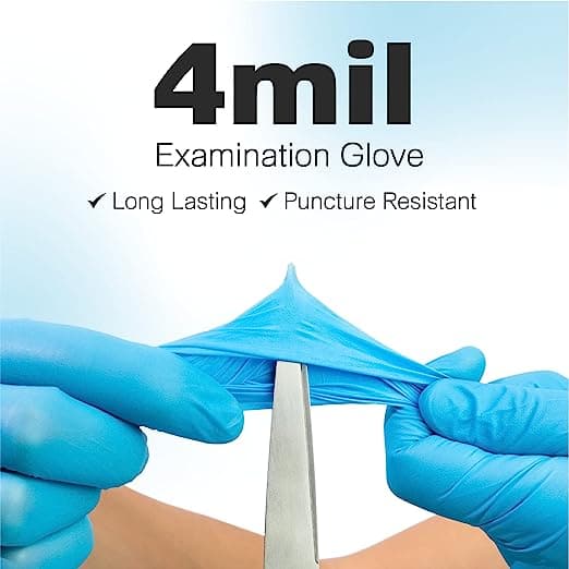 Blue Nitrile Gloves