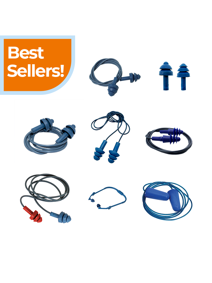 Detectamet Metal Detectable Earplugs for Professional Food Processing