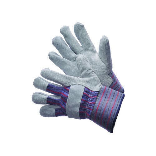 MG Gloves Standard Shoulder Split Leather Palm Safety Work Gloves