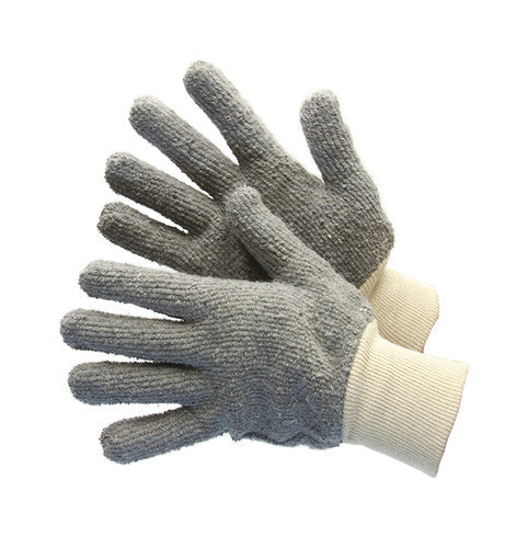 Major Gloves 22 oz Grey Terry Cloth Work Gloves