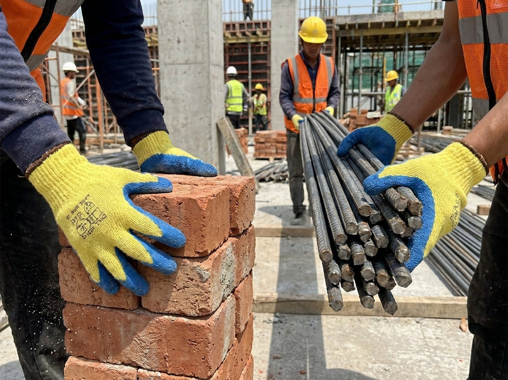 VizoCare Tuff Gard A4 Cut Resistant Safety Gloves with Latex Palm