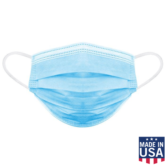 Mask ALTOR - USA Made - Disposable, Level 3, 4-Ply (Case/40 boxes of 50 masks) - Cetrix Technologies LLC